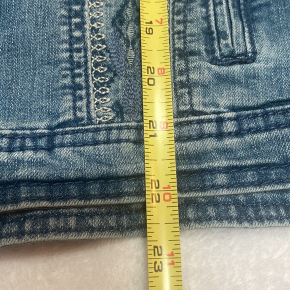 NWT Christopher & Banks Size S Denim Vest - Picture 7 of 9